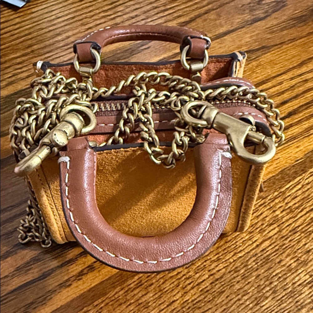 Coach Orange Mini Bag - Picture 8 of 11